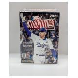 2025 Topps Stadium Club Baseball Blaster Box