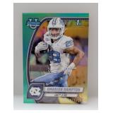 2024 Bowman U Chrome Omarion Hampton Aqua Ref /299
