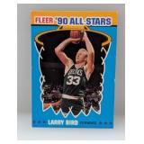 1990 Fleer Larry Bird All-Star #2 Corner/Indents