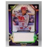 2024 Topps TT Masyn Winn RC Purple Relic 36/36