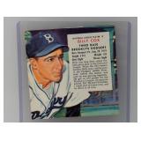 1954 RED MAN TOBACCO Baseball BILLY COX