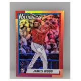 2025 Topps James Wood RC Refractor 35th