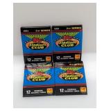 (4) 1991 Topps Stadium Club Baseball Series 2 Pack