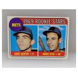 1969 TOPPS GARY GENTRY/AMOS OTIS MIRACLE METS RC
