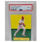 2011 Topps Lineage Albert Pujols Stand-Ups  PSA 8