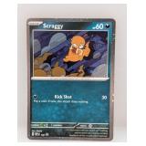 Pokï¿½mon 2025 Scraggy Promo *Swirl
