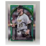 2026 Paul Skenes Topps Tribute Green /99 Corner