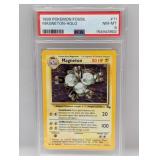 1999 Pokemon Fossil Magneton Holo #11 PSA 8