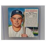 1953 RED MAN TOBACCO GENE WOODLING Surface