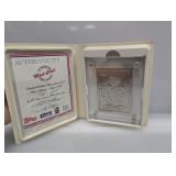 4.25oz .999 Silv 1989 Aikman Mint Card