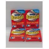 (4) 1988 Donruss Baseball Packs