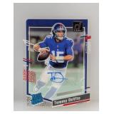 2023 Tommy Devito Donruss RRC Clearly Donruss Auto