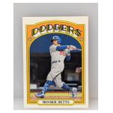 2021 Mookie Betts Topps Heritage Action Sp Var