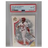 2009 SP Authentic Gold /299 Albert Pujols 5 PSA 8