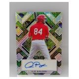 2022 Leaf Metal Alec Burleson Autograph SP 1/1 #1