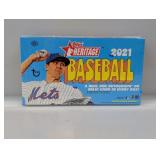 2021 Topps Heritage Baseball Hobby Box