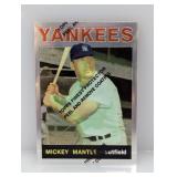 1996 Topps Finest Mickey Mantle with Coating
