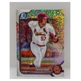 2022 Bowman Ch Draft Silver Sparkle Joshua Baez 76