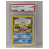 1999 Pokemon Squirtle #63 PSA 8