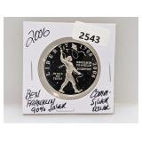 2006 90% Silv Franklin Comm $1 Dollar