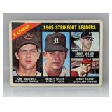 1966 Topps Mcdowell/Lolich/Mclain/Siebert #226 C/E