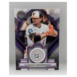 2026 Henderson Topps Tribute Relic Purple /75