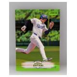 2025 Topps Lime Green Stadium Club Shohei Ohtani