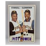 1967 Topps Pitt Power Stargell/Clendenon #266