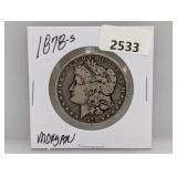 1878-S 90% Silv Morgan $1 Dollar
