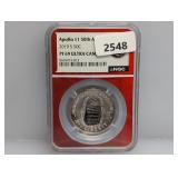 NGC 2019-S PF69 Ultra Cam Apollo 11 Half $1
