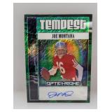 2/6 2025 Leaf Optichrome Tempest Joe Montana Auto