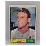 1961 Topps Stan Musial #290 Surface/Crease