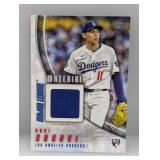 2025 Topps Roki Sasaki RC Player Worn Patch