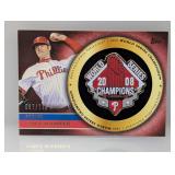 2012 Cole Hamels Topps Commemorative Gold Pin /736