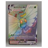 2020 Pokemon Butterfree Vmax #190 Rainbow #190