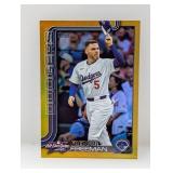 2025 Topps Freddie Freeman Gold Refractor /50 SSP