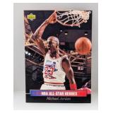 1992-93 UD NBA All Star Heroes Michael Jordan #15