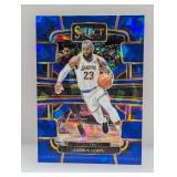 2023-24 Lebron James Select Blue Cracked Ice Prizm