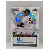 2024 Leaf Vivid David Matoma Auto card 3/6