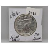2016 1oz .999 Silv Eagle $1 Dollar