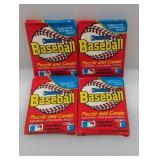 (4) 1988 Donruss Baseball Packs