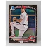 2025 Bowman Chrome Prospect Chase Burns #122