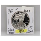 2001-W PF 1oz .999 Silv Eagle $1