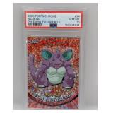 2000 Topps Chrome Pokemon Nidoking Sparkle PSA 10