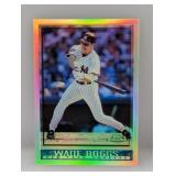 1998 Topps Chrome Wade Boggs Refractor #215