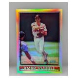 1998 Topps Chrome Omar Vizouel Ref #33 Indent