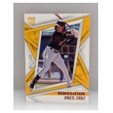 57/100 2022 Rookies & Stars Oneil Cruz RC Yellow