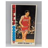 1976-77 Topps Jerry Sloan #123 Indent/Print Line