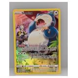2022 Pokemon Lost Origin Snorlax Holo TG10 Edge