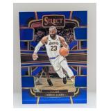 2023-24 Lebron James Select Concourse Blue Prizm
